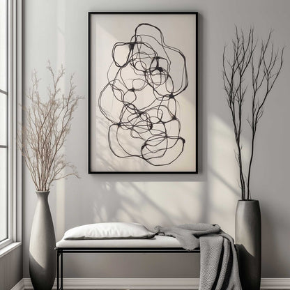 Picture of art in a room