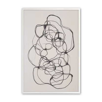 [Color:Opaque White], Picture of art in a Opaque White frame