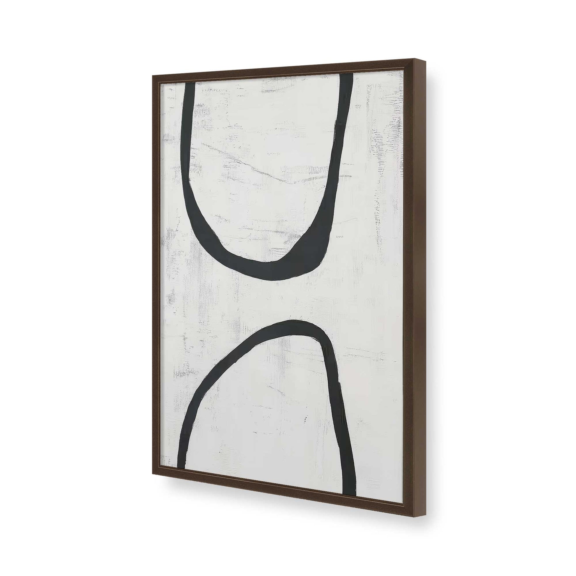 [Color:Belvinder Brown], Picture of art in a Belvinder Brown frame of the corner