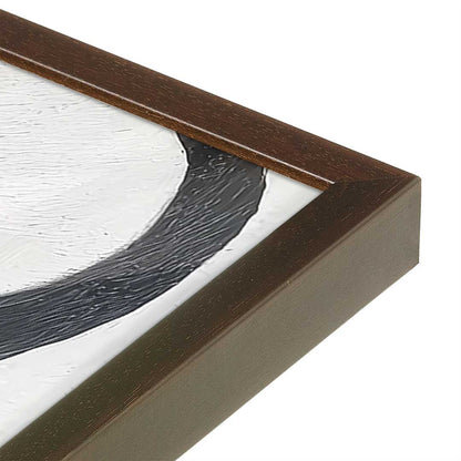 [Color:Belvinder Brown], Picture of art in a Belvinder Brown frame at an angle