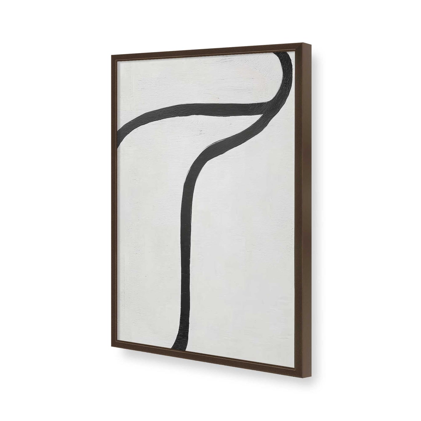 [Color:Belvinder Brown], Picture of art in a Belvinder Brown frame of the corner