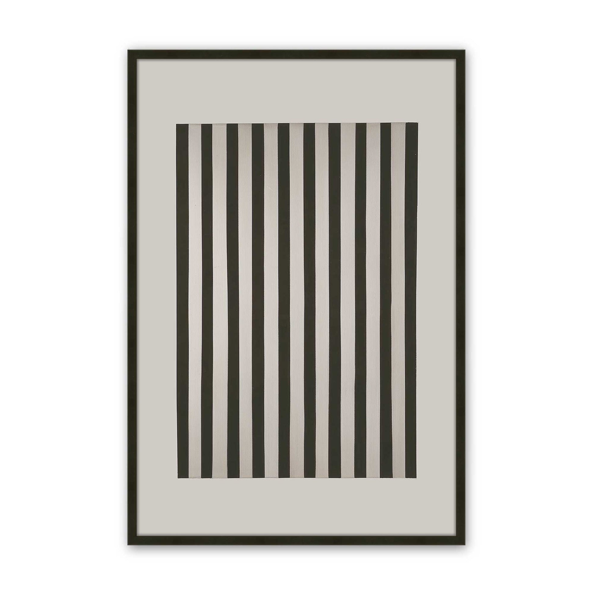 [Color:Satin Black], Picture of art in a Satin Black frame