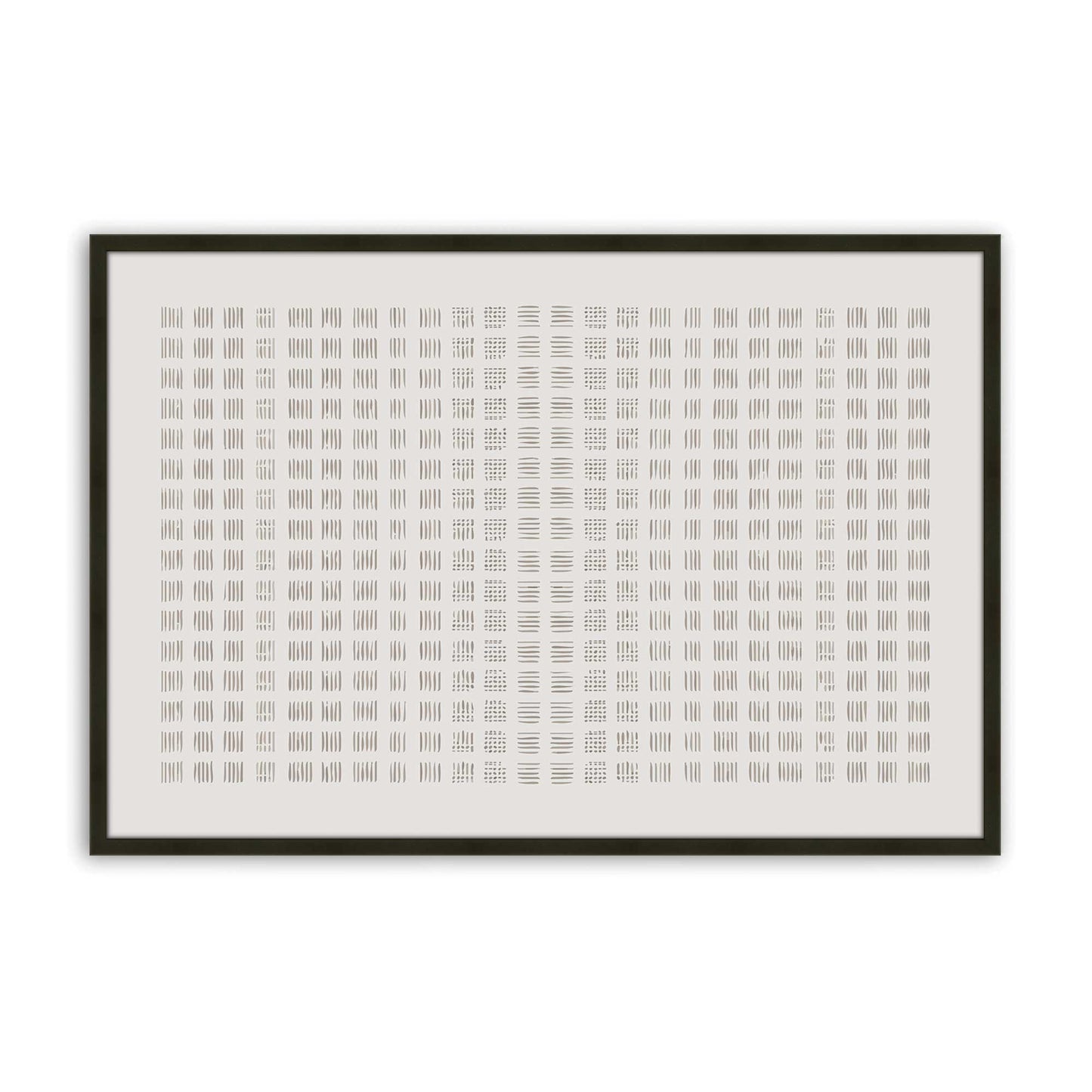 [Color:Satin Black], Picture of art in a Satin Black frame