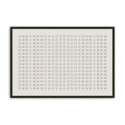 [Color:Satin Black], Picture of art in a Satin Black frame