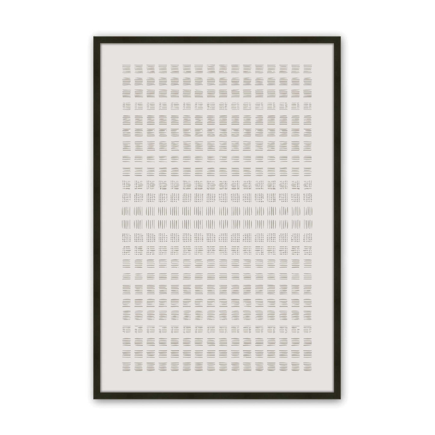 [Color:Satin Black], Picture of art in a Satin Black frame