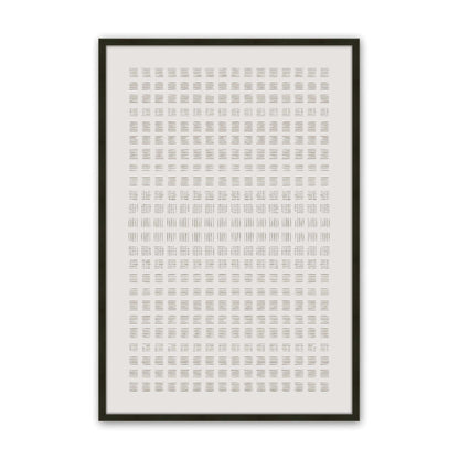 [Color:Satin Black], Picture of art in a Satin Black frame