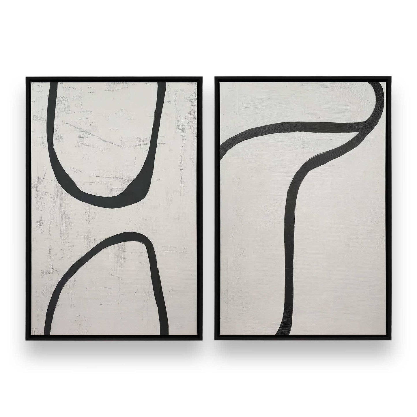 [Color:Satin Black], Picture of art in a Satin Black frame