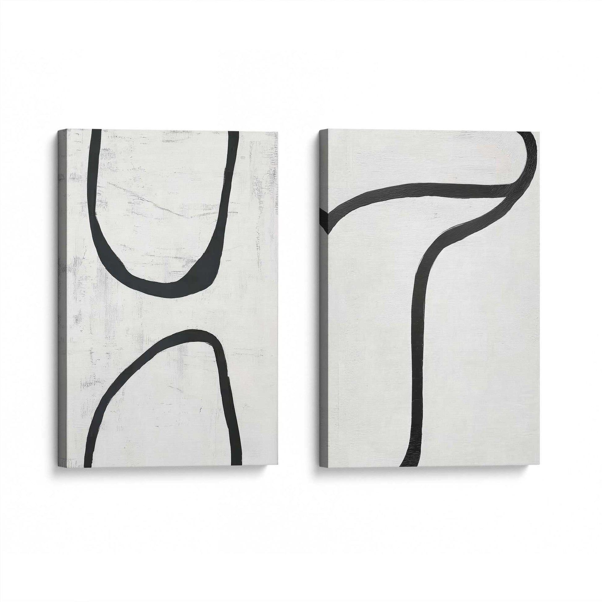 [Color:Stretched Canvas], Picture of art at an angle