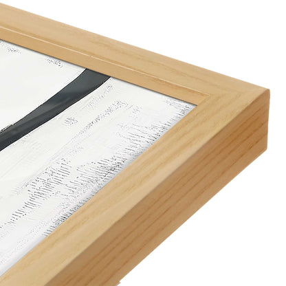 [Color:American Maple], Picture of art in a American Maple frame of the corner