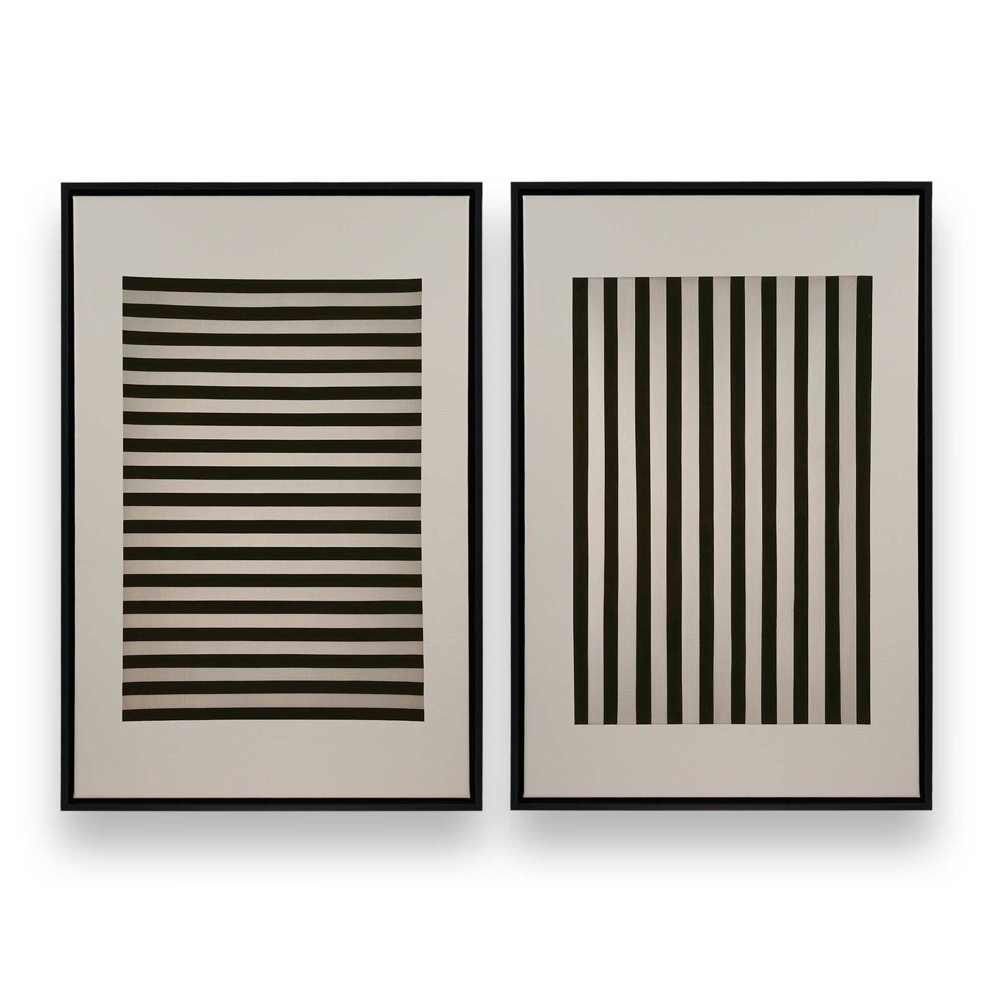 [Color:Satin Black], Picture of art in a Satin Black frame