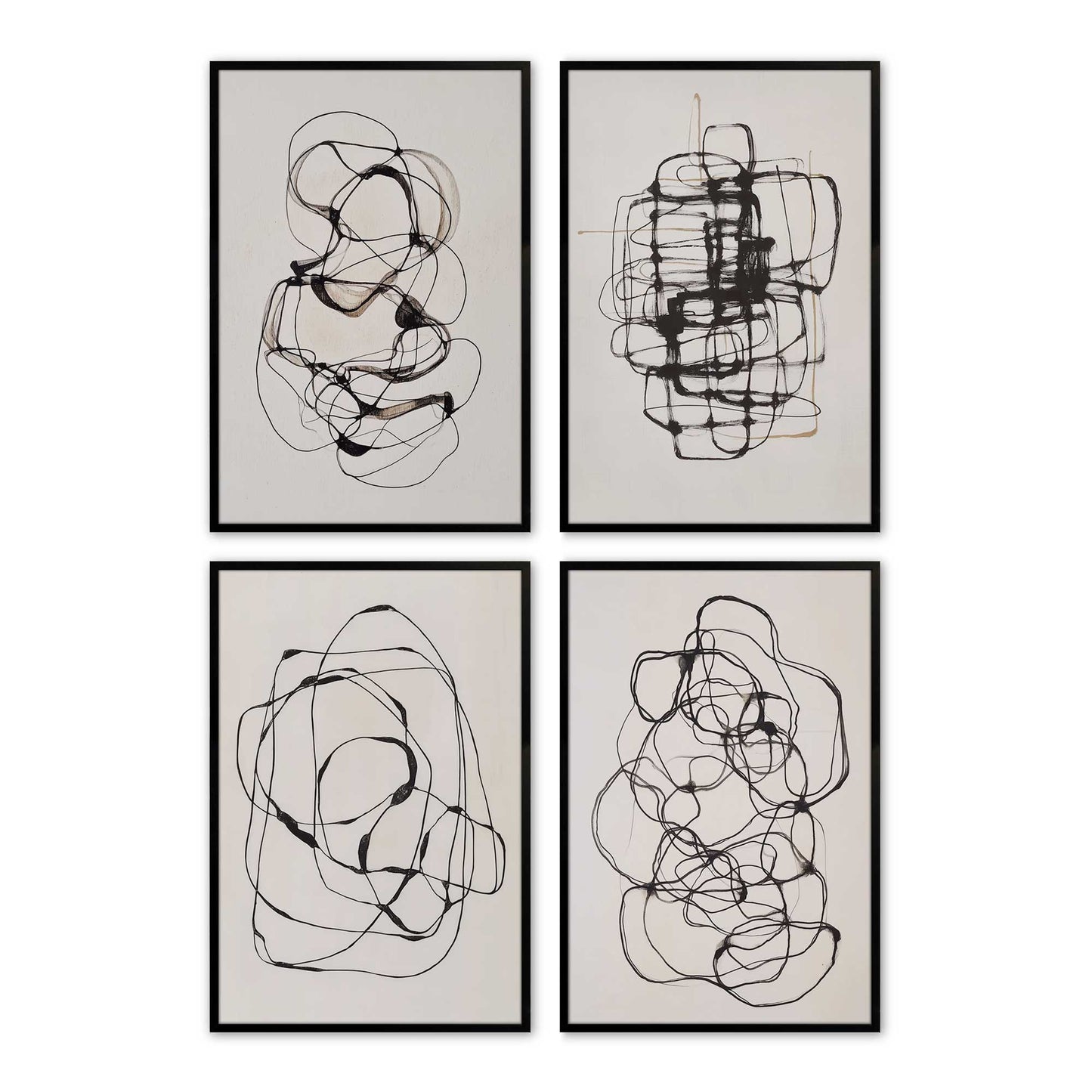 [Color:Satin Black], Picture of art in a Satin Black frame