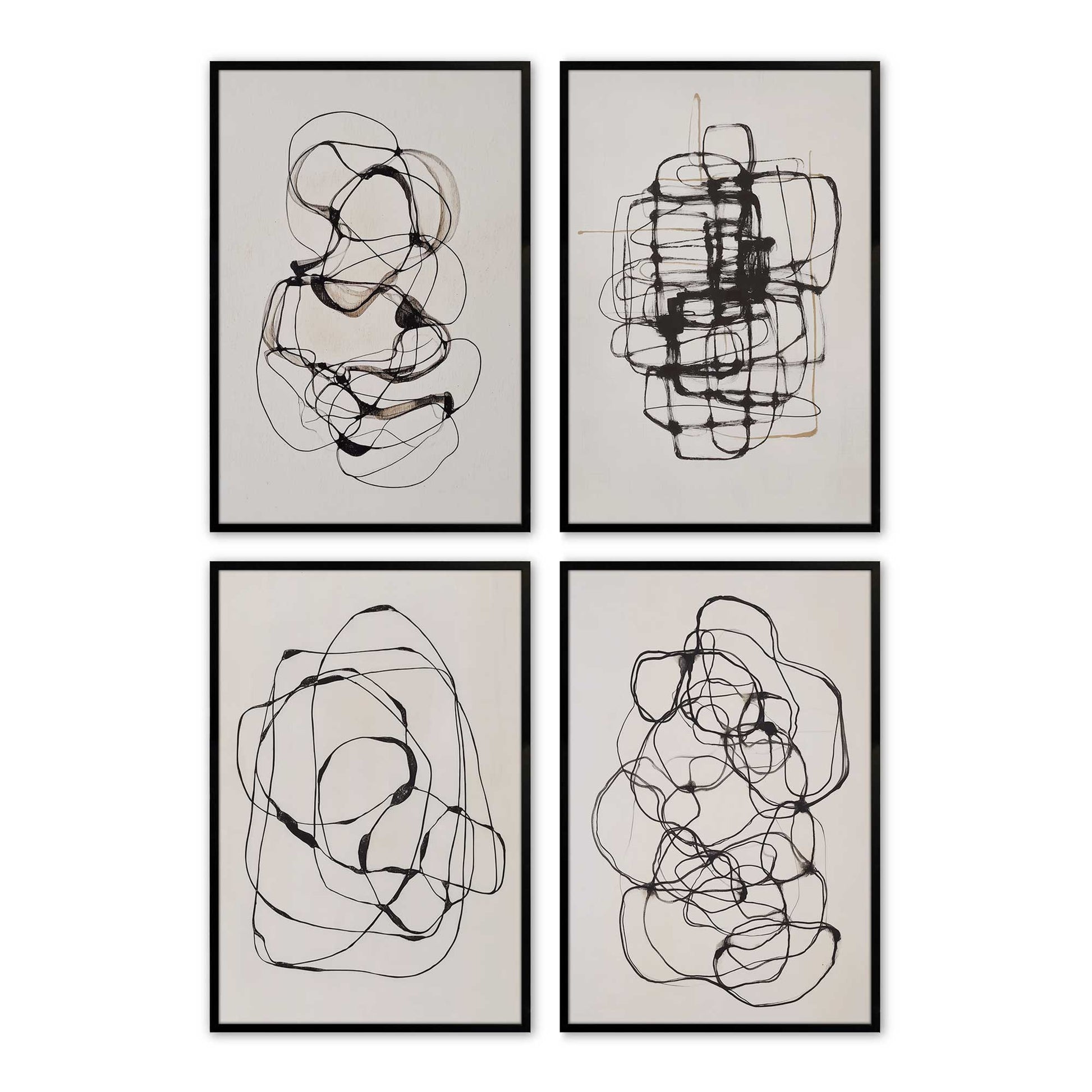 [Color:Satin Black], Picture of art in a Satin Black frame