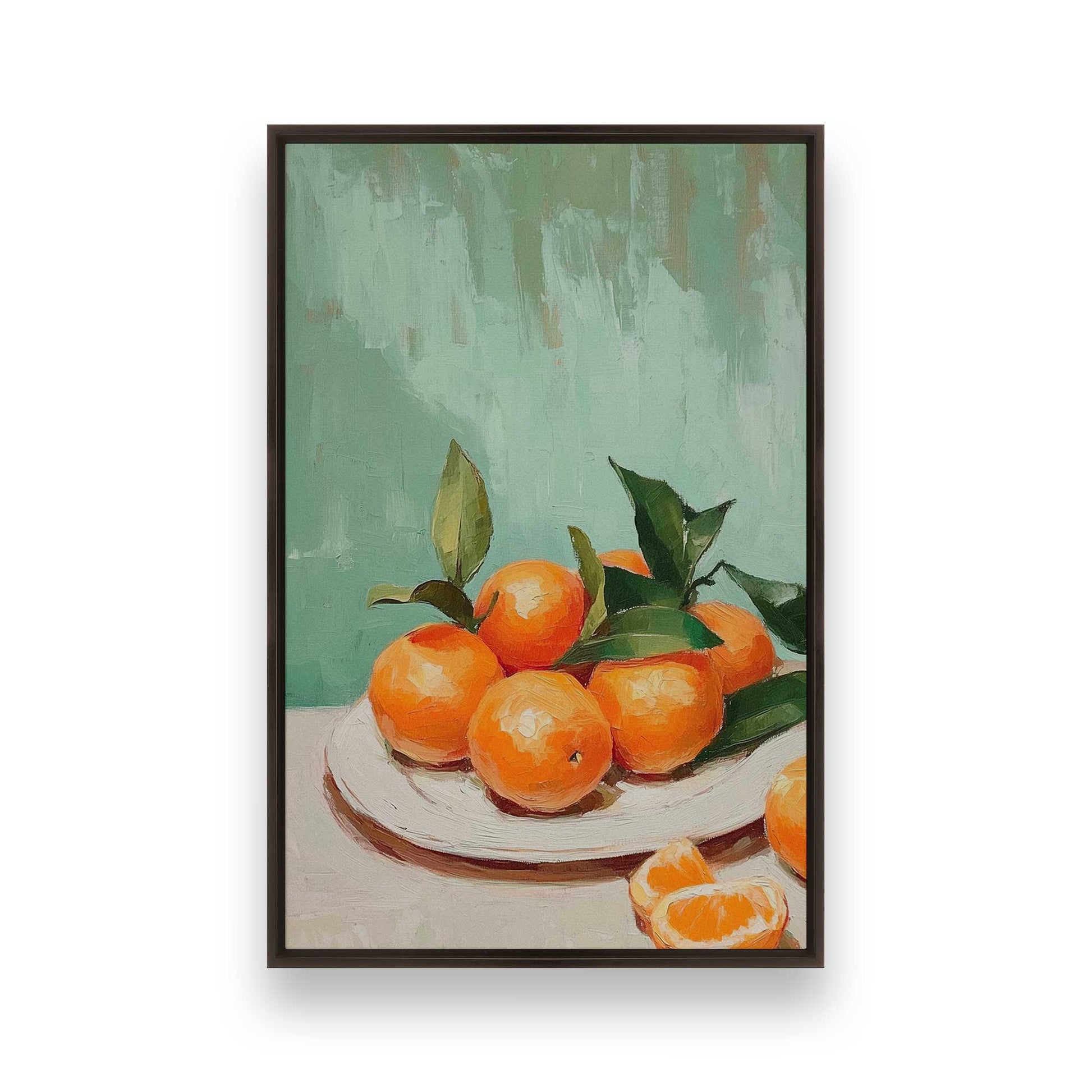 [Color:Espresso], Picture of art in a Espresso frame