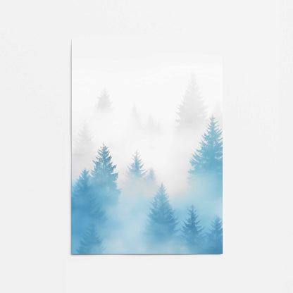 Frozen Echoes I Promotional Rolled Print