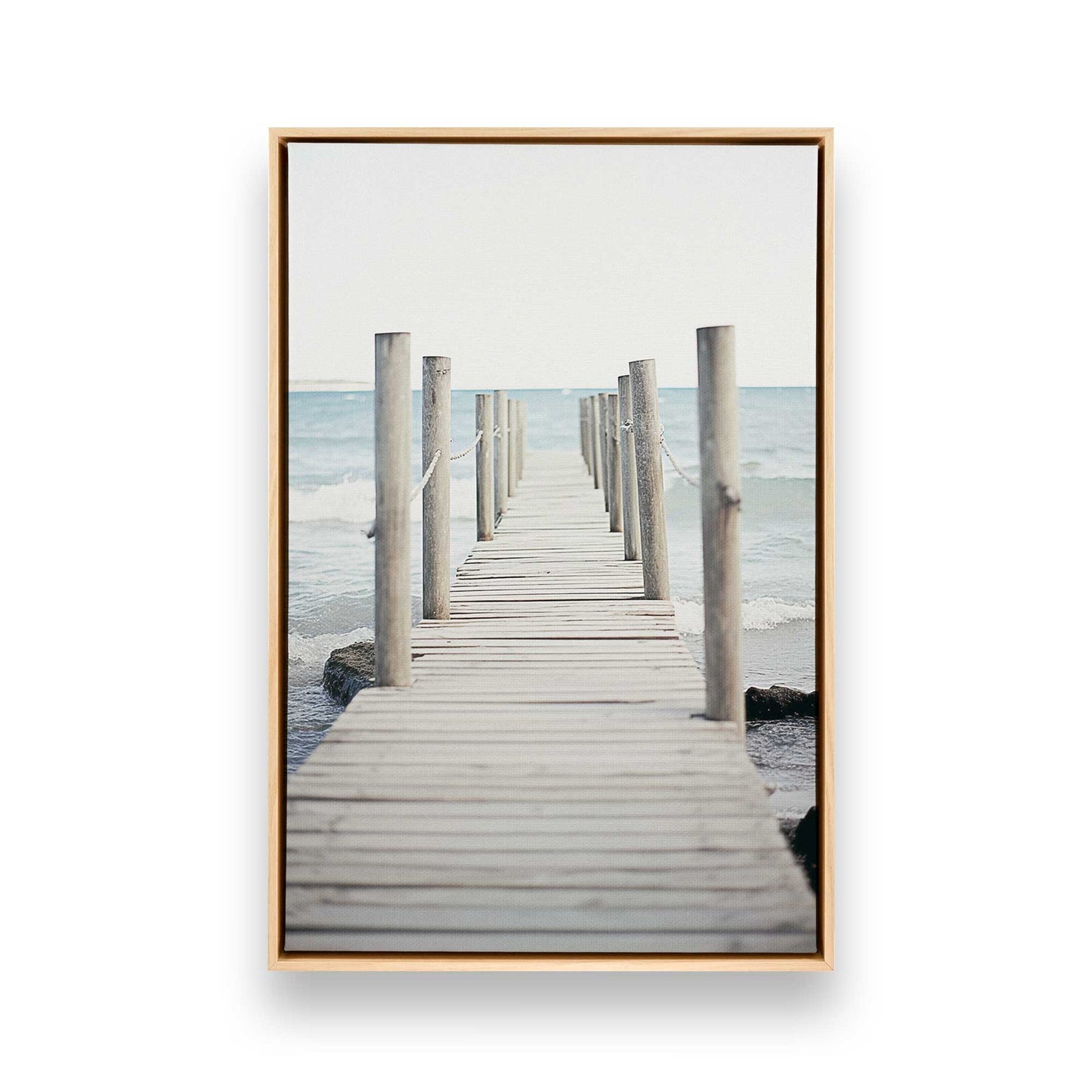 [Color:American Maple], Picture of art in a American Maple frame