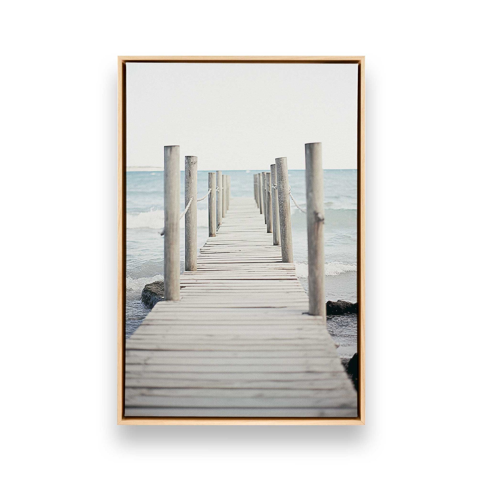 [Color:American Maple], Picture of art in a American Maple frame