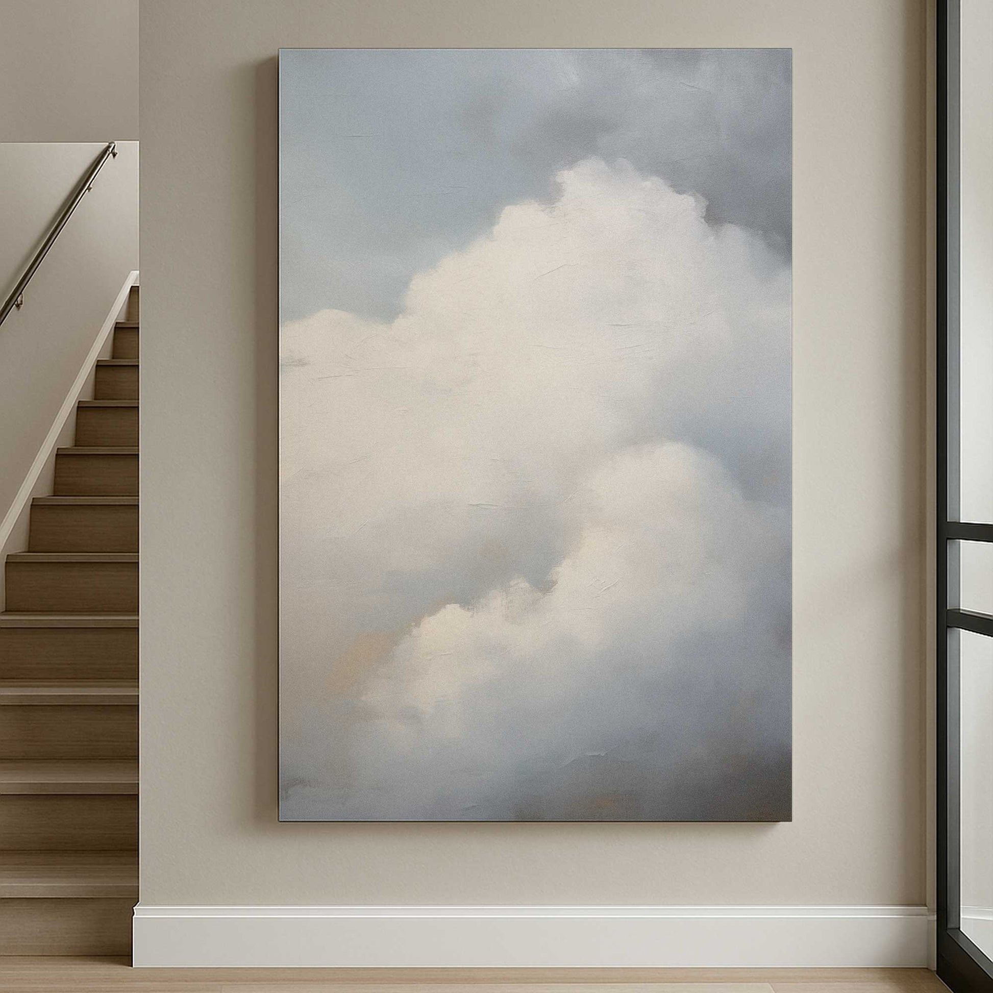 [Color:Stretched Canvas], Picture of art in a room