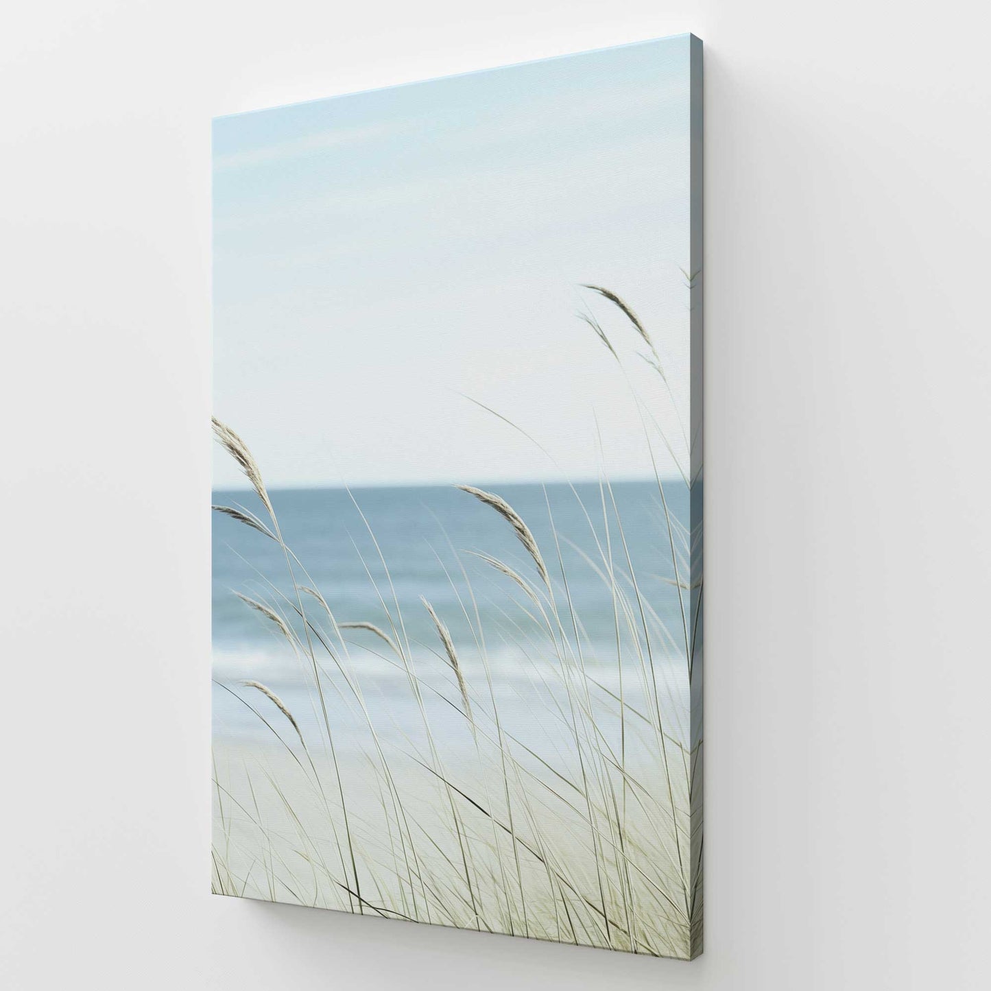 [Color:Stretched Canvas], Picture of art at an angle