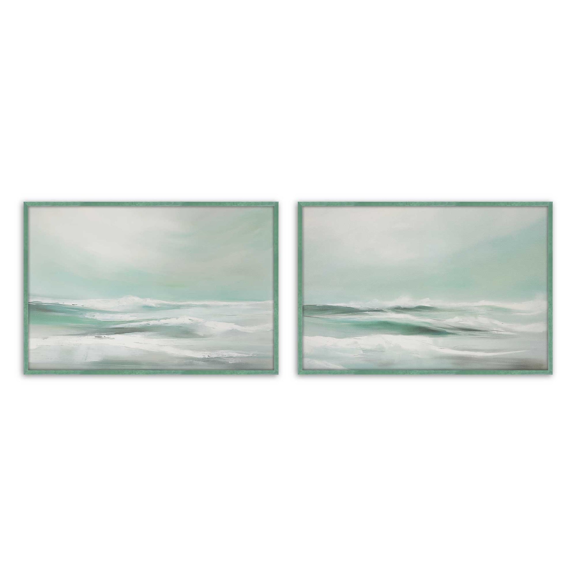 [Color:Lemon Grass], Picture of art in a Lemon Grass frame
