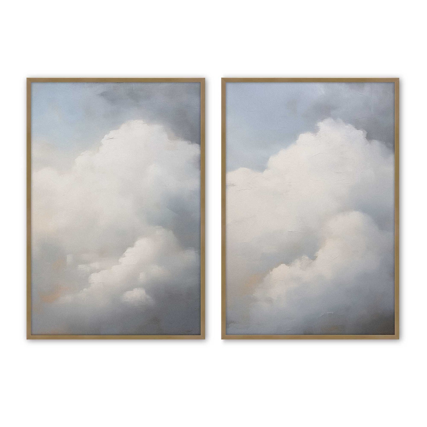 [Color:Brushed Gold], Picture of art in a Brushed Gold frame