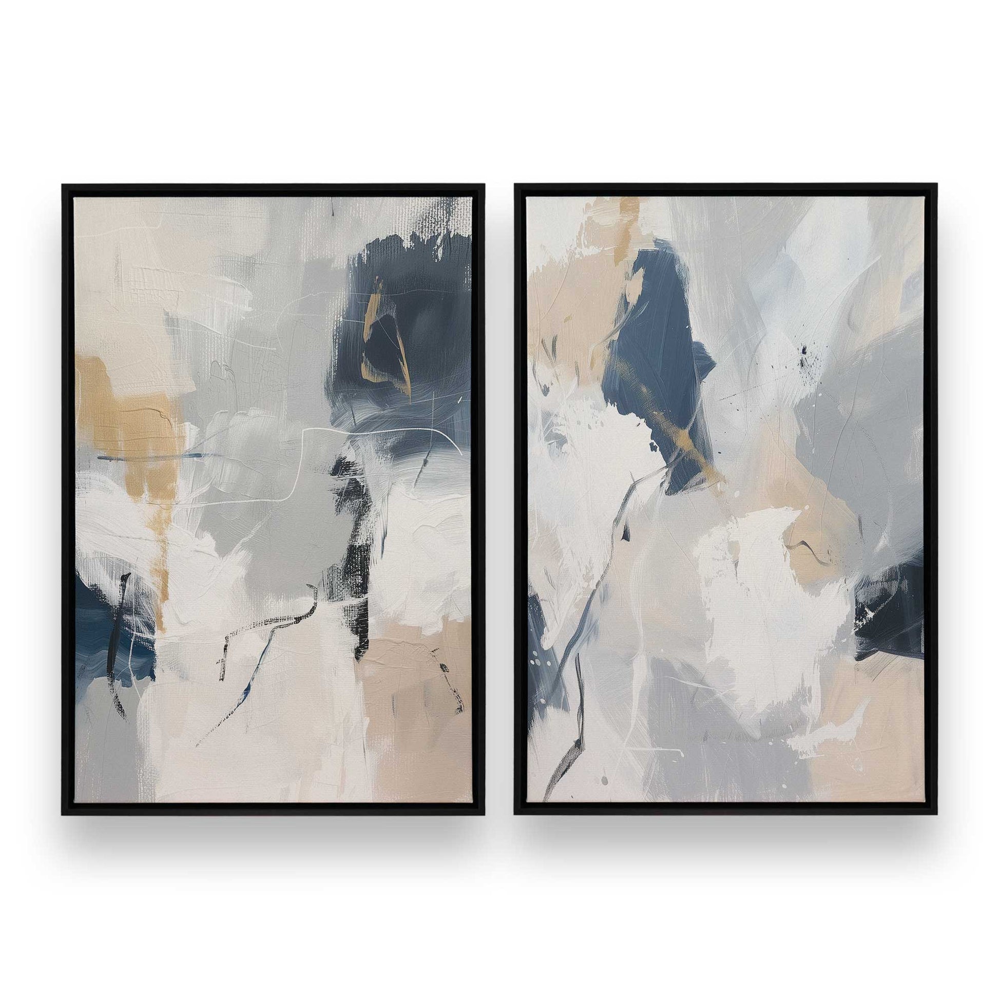 [Color:Satin Black], Picture of art in a Satin Black frame