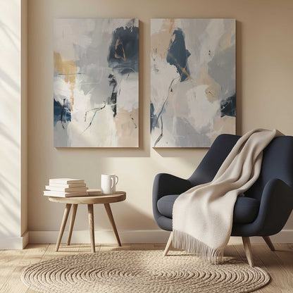 [Color:American Maple], Picture of art in a American Maple frame at an angle