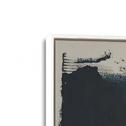 [Color:Opaque White], Picture of art in a White frame at an angle