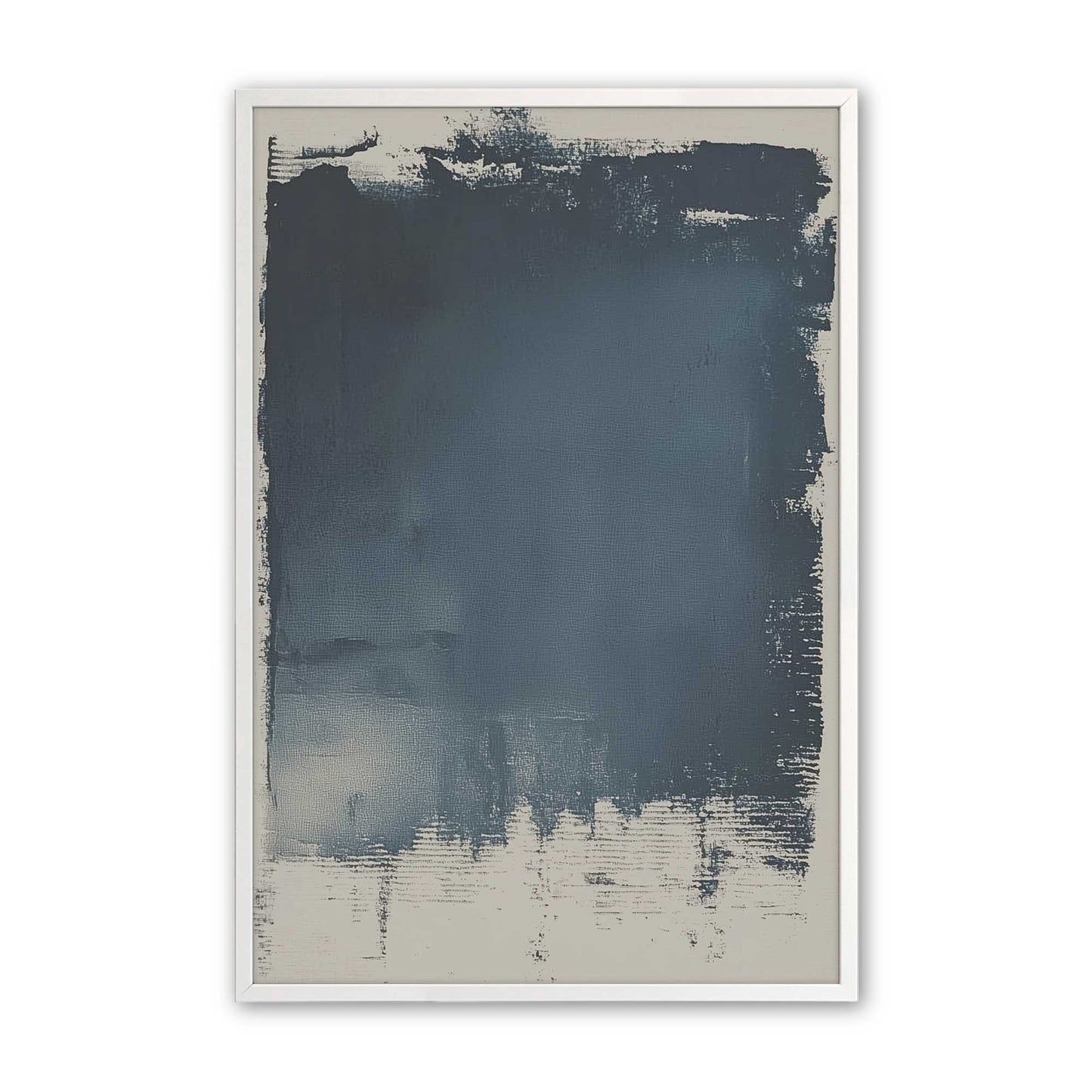 [Color:Opaque White], Picture of art in a Opaque White frame