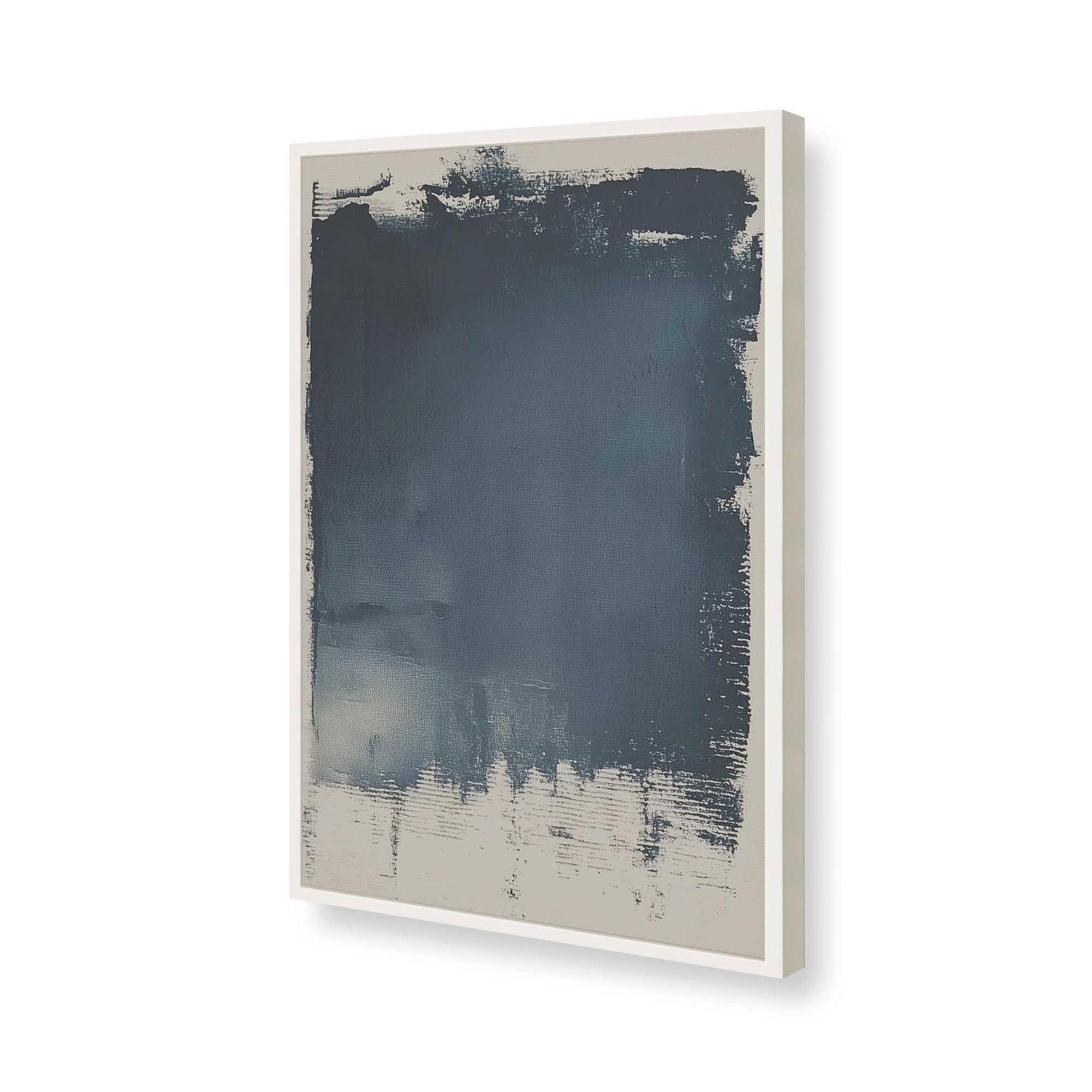 [Color:Opaque White], Picture of art in a Opaque White frame of the corner