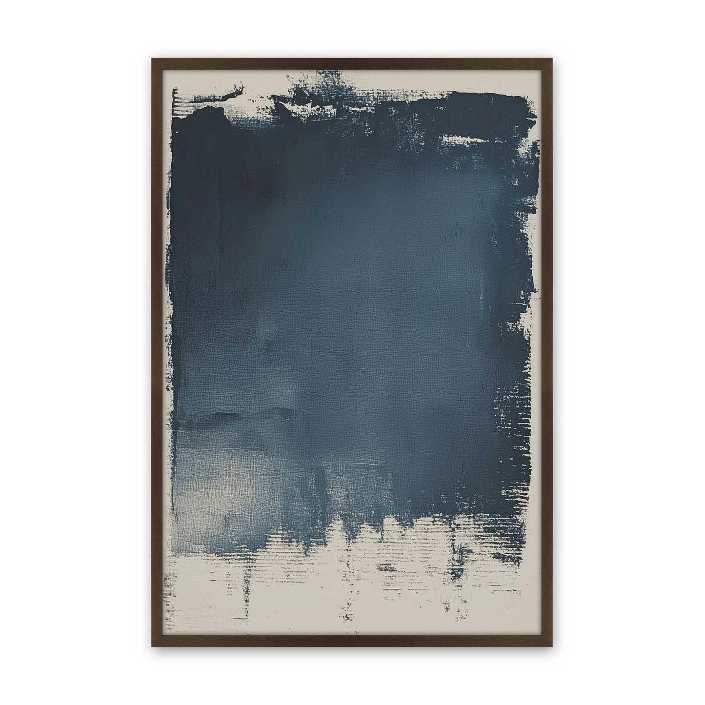 [Color:Brown], Picture of art in a Brown frame