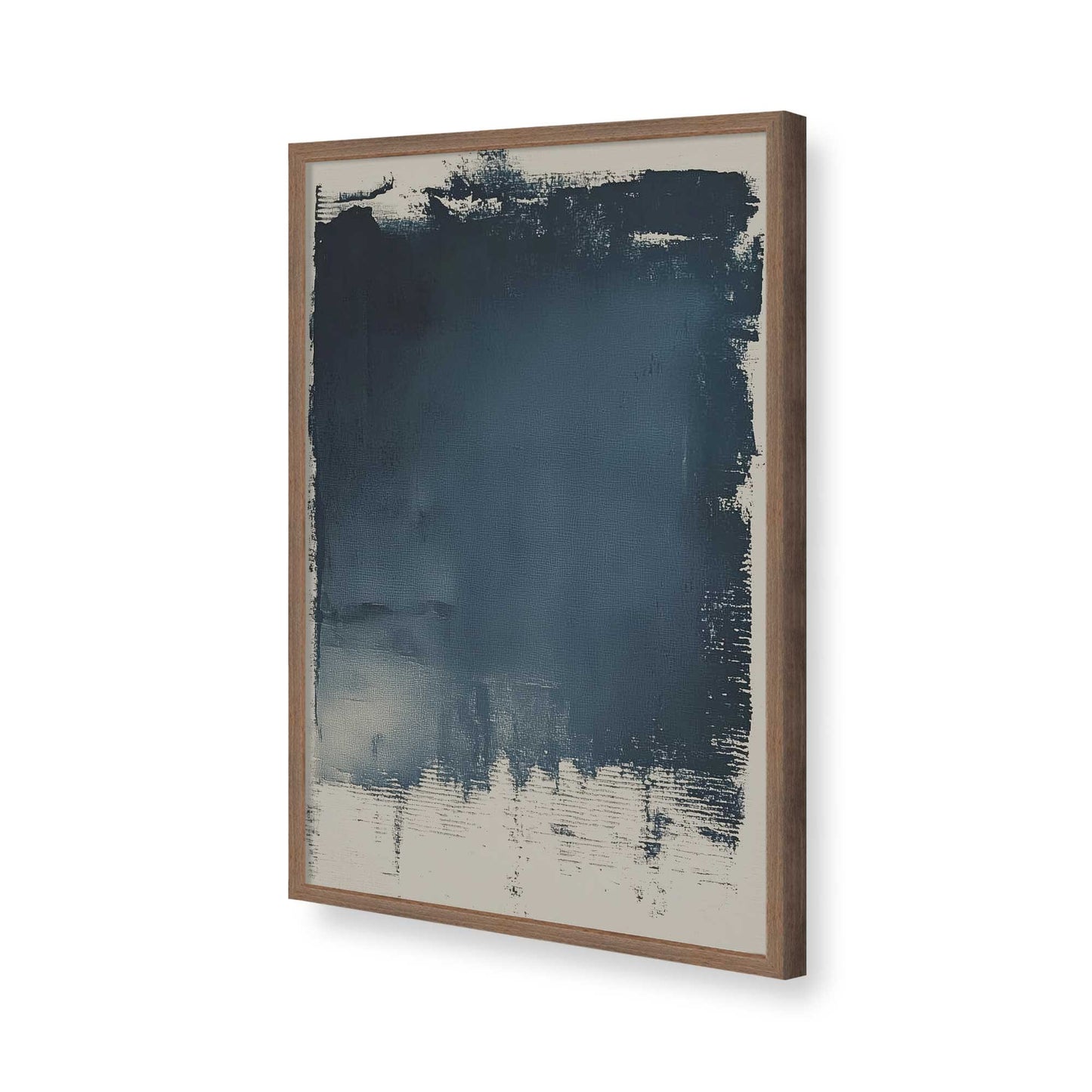 [Color:Walnut], Picture of art in a Walnut frame of the corner