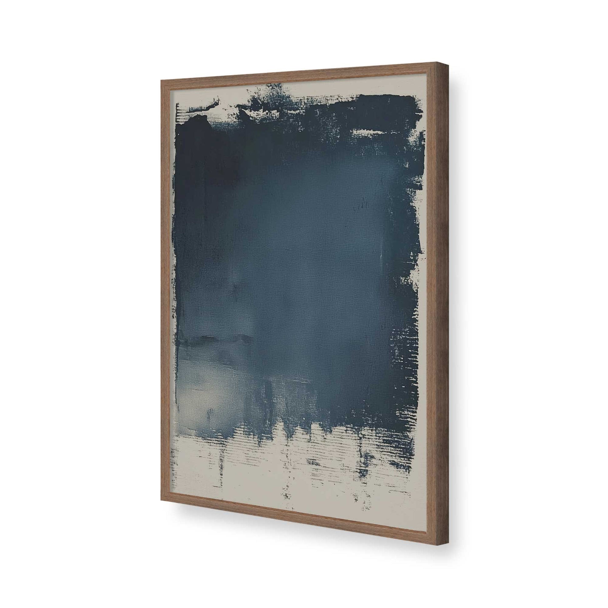 [Color:Walnut], Picture of art in a Walnut frame of the corner