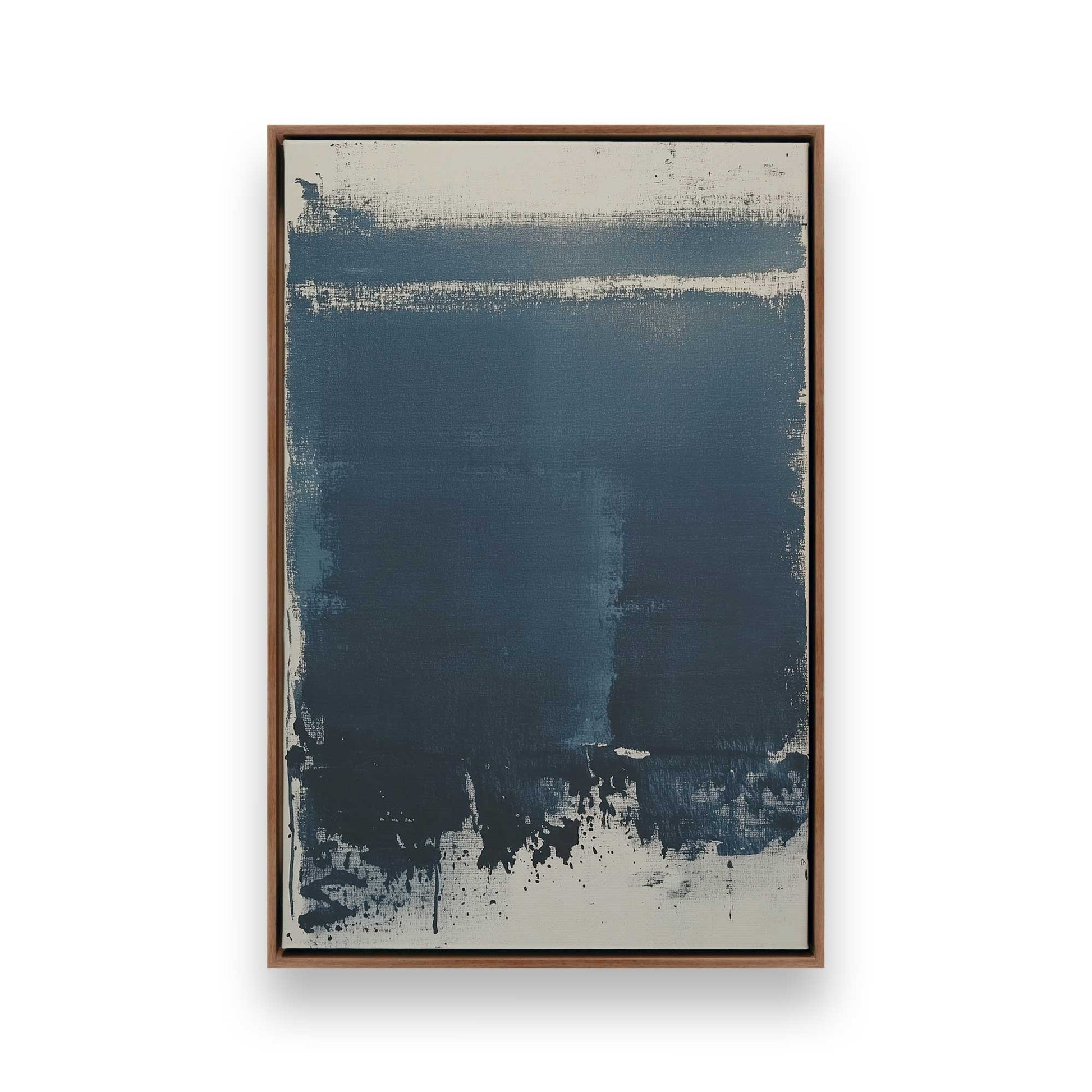 [Color:Walnut], Picture of art in a Walnut frame