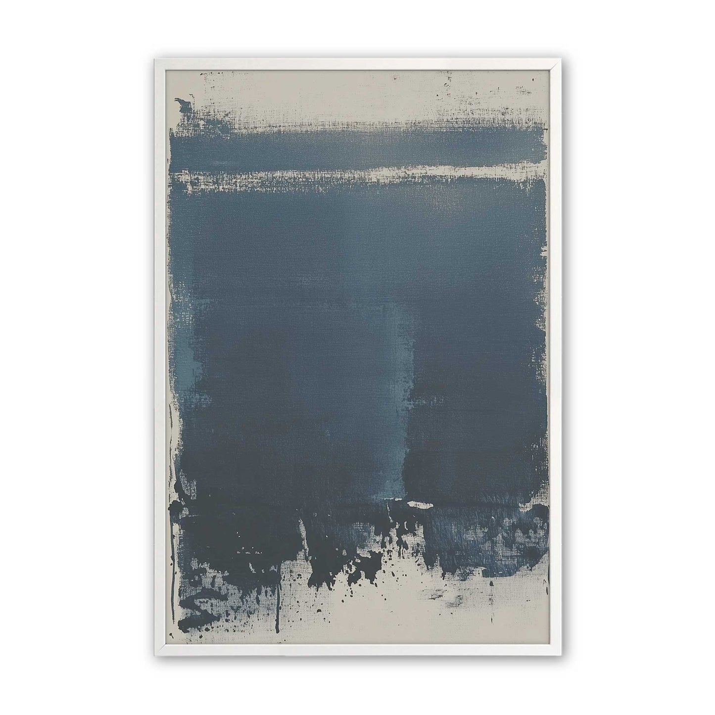 [Color:Opaque White], Picture of art in a Opaque White frame