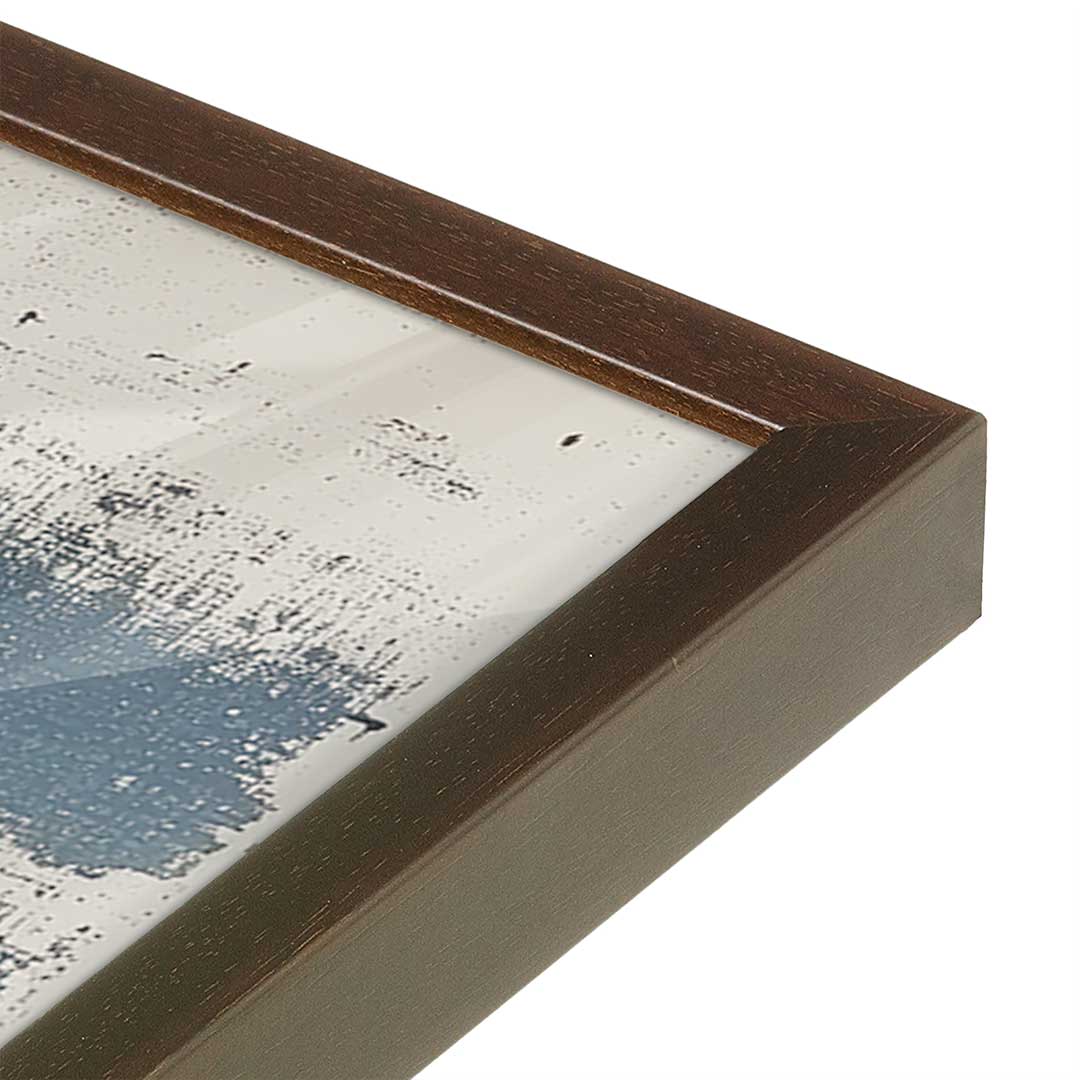 [Color:Belvinder Brown], Picture of art in a Belvinder Brown frame at an angle