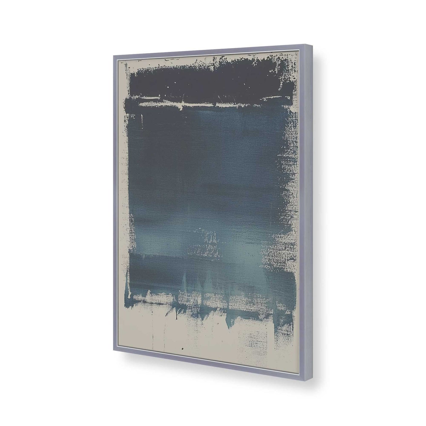 [Color:Polished Chrome], Picture of art in a Polished Chrome frame of the corner
