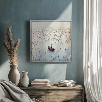 Picture of art in a room