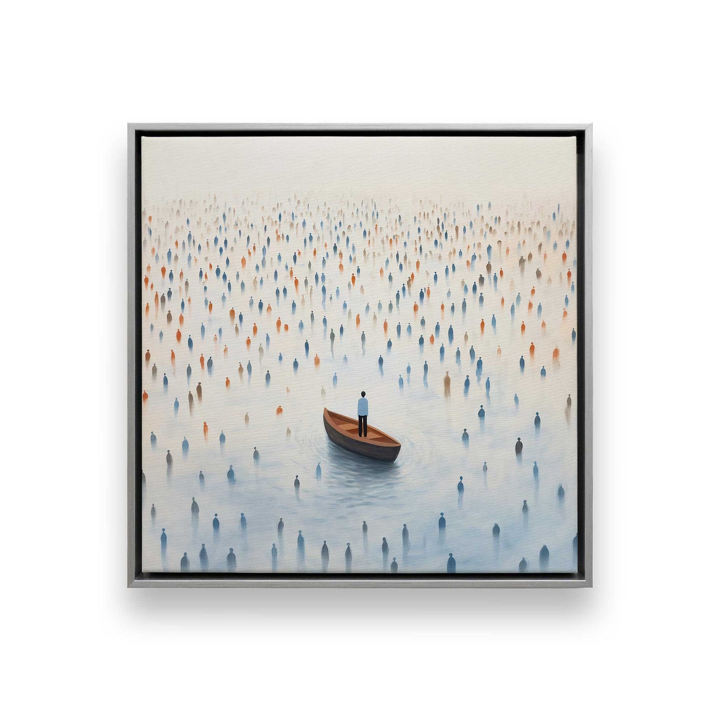 [Color:Polished Chrome], Picture of art in a Polished Chrome frame