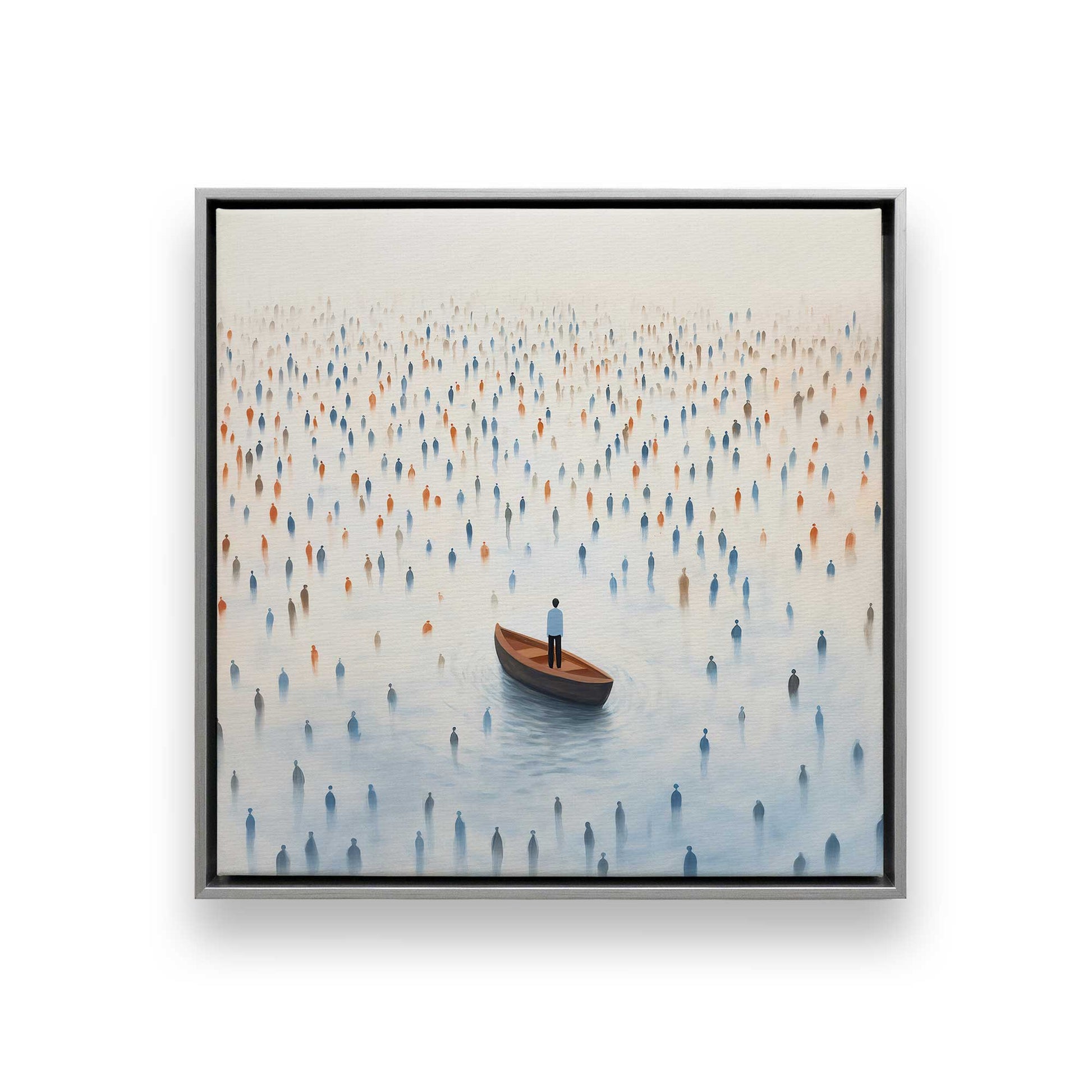 [Color:Polished Chrome], Picture of art in a Polished Chrome frame