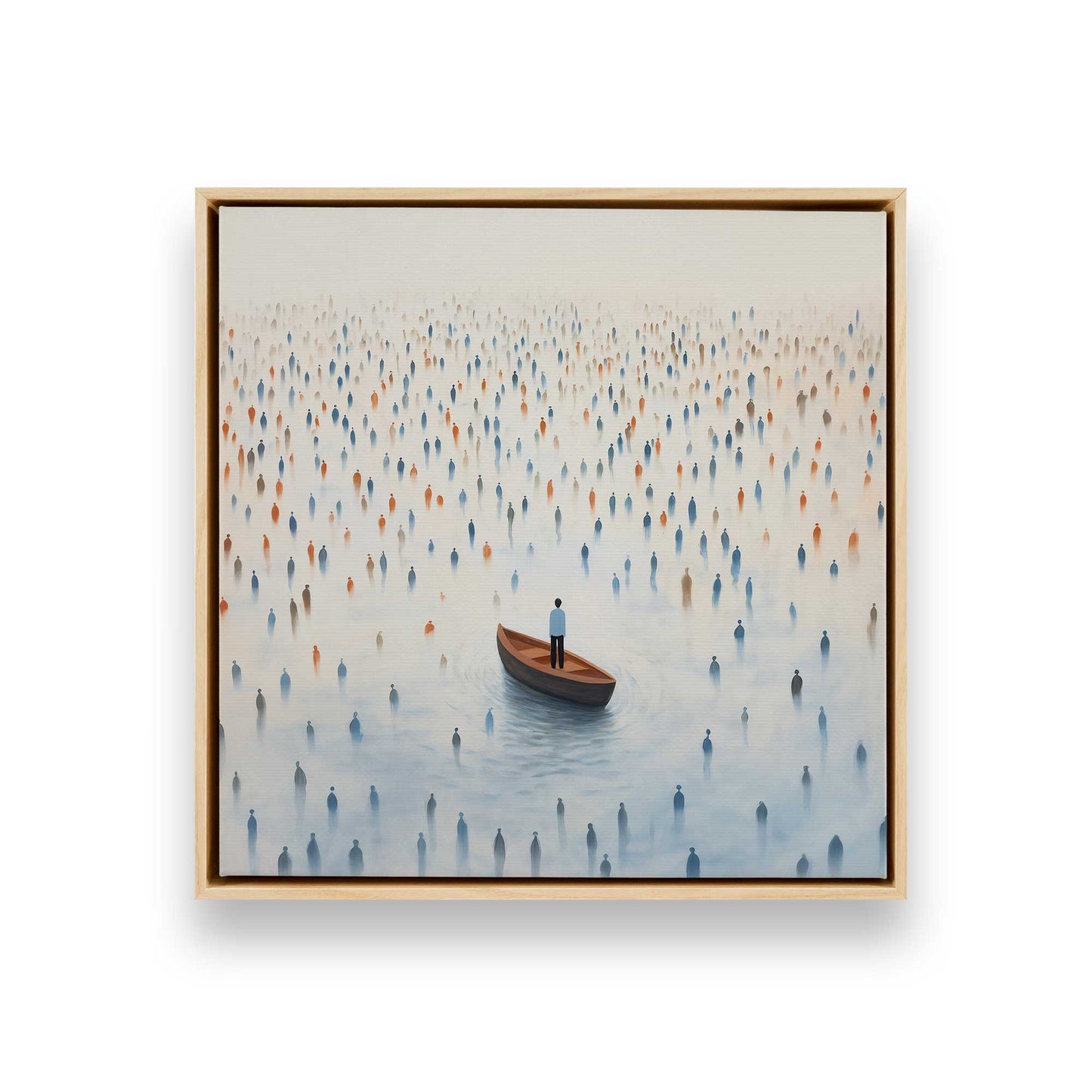 [Color:American Maple], Picture of art in a American Maple frame