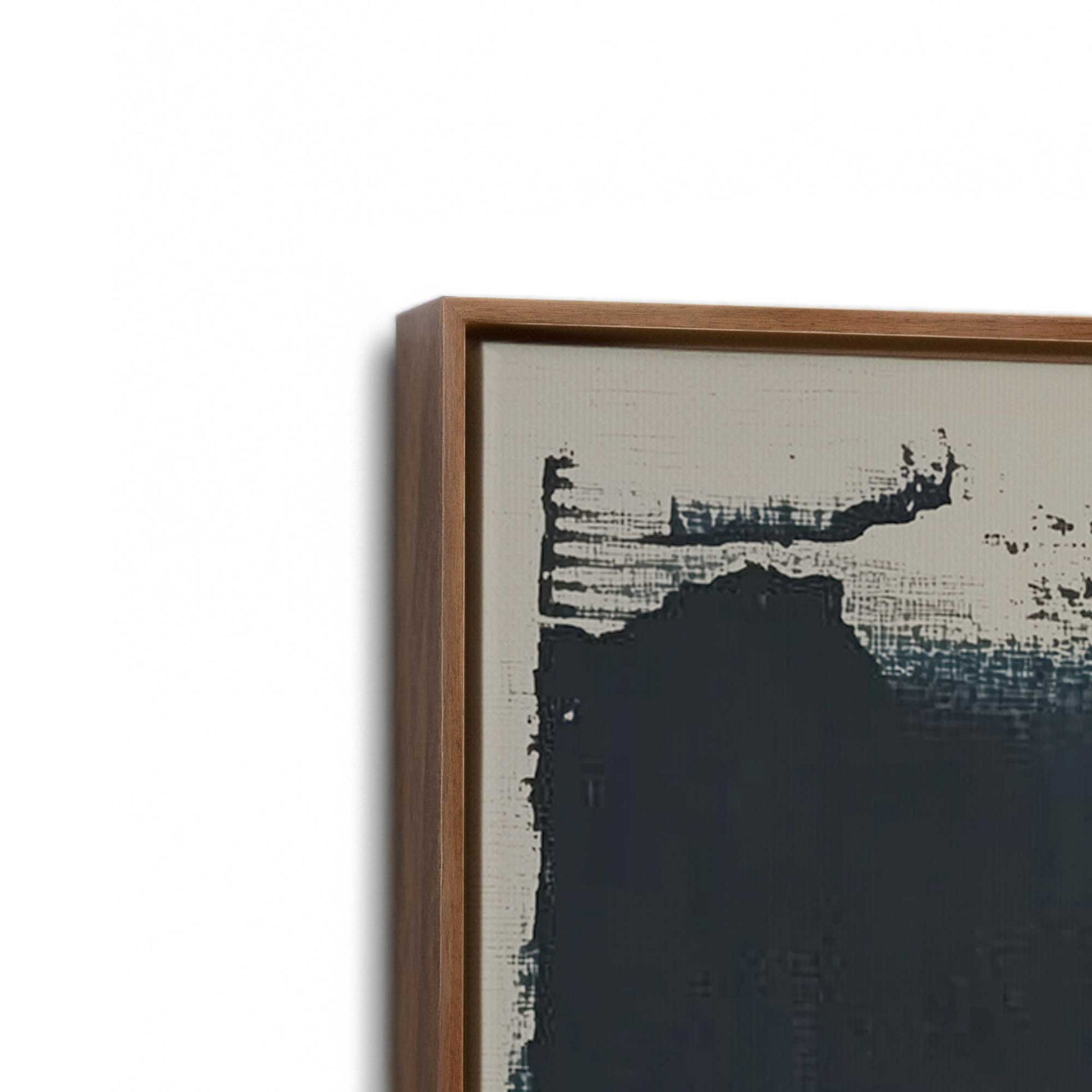 [Color:Walnut], Picture of the corner of the art