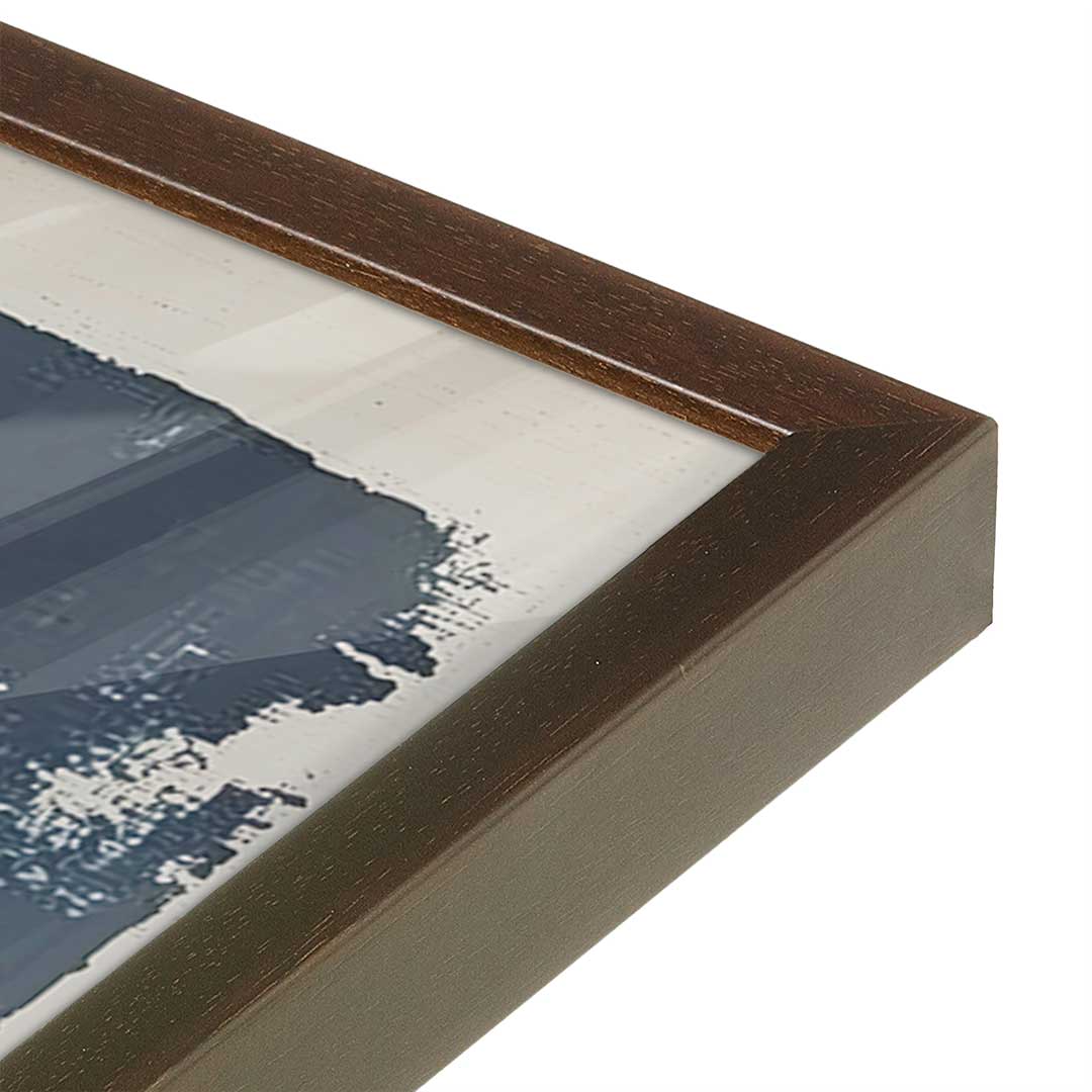 [Color:Belvinder Brown], Picture of art in a Belvinder Brown frame of the corner