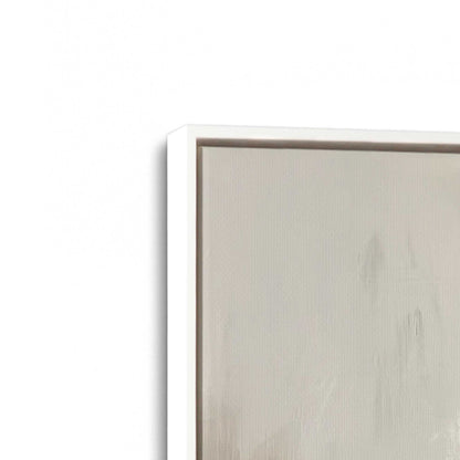 [Color:Opaque White], Picture of art in a White frame at an angle