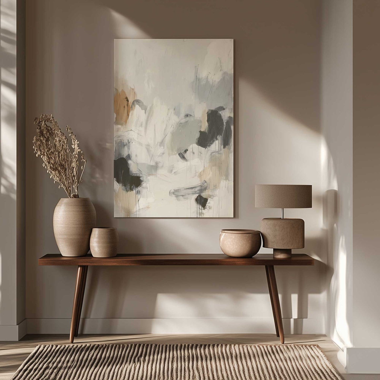 Picture of art in a room
