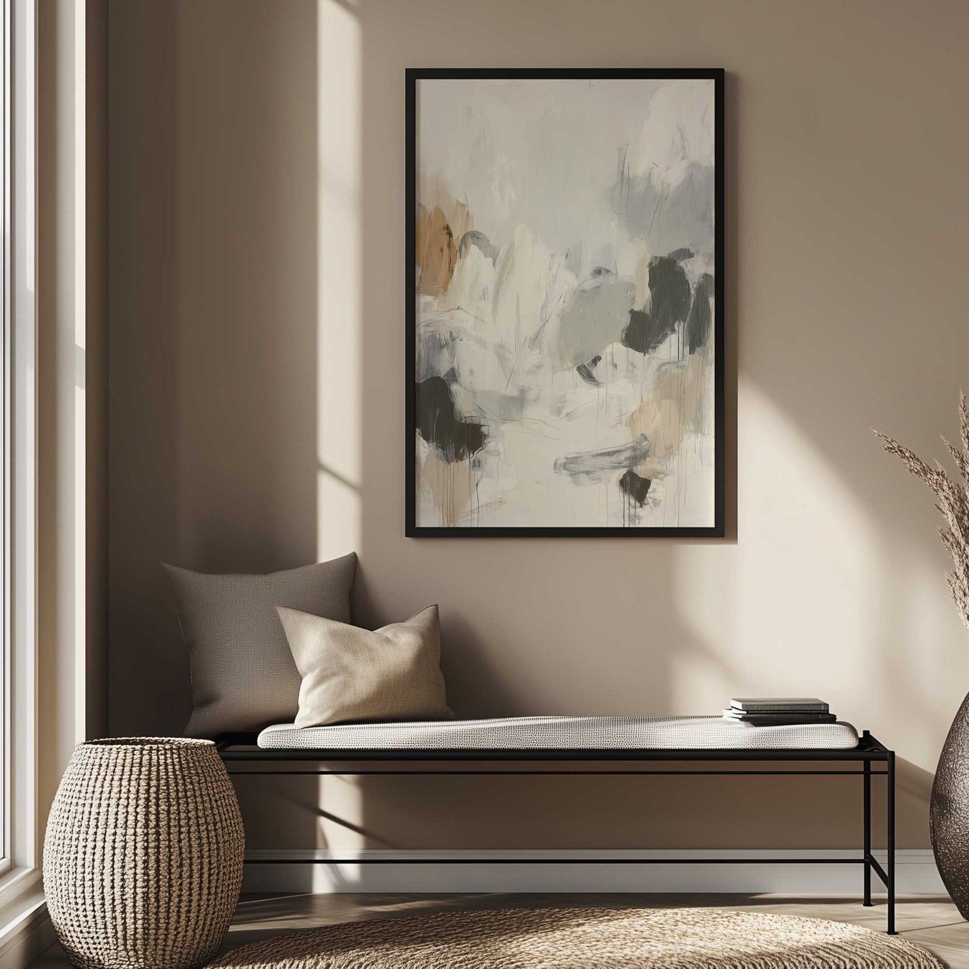 Picture of art in a room
