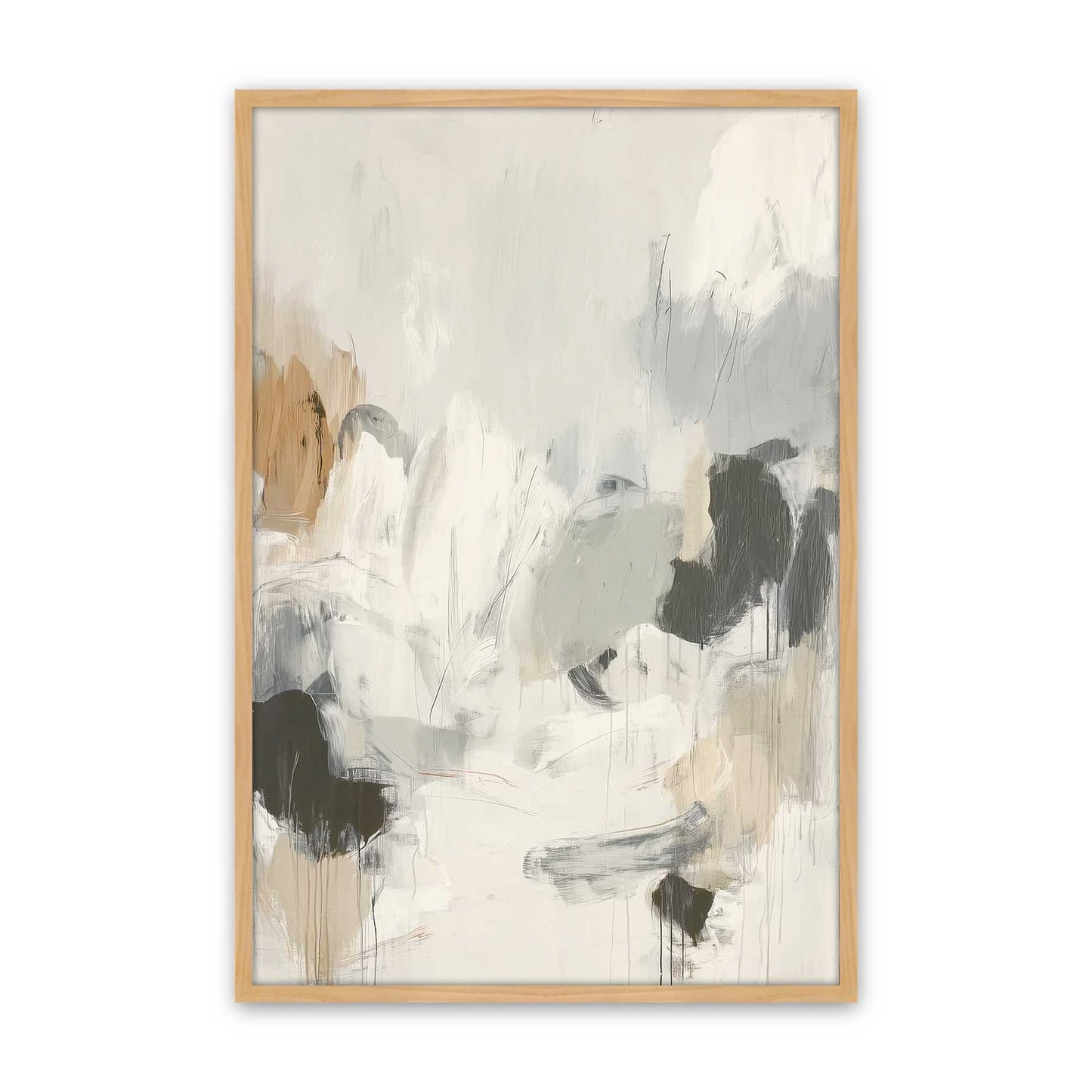 [Color:American Maple], Picture of art in a American Maple frame