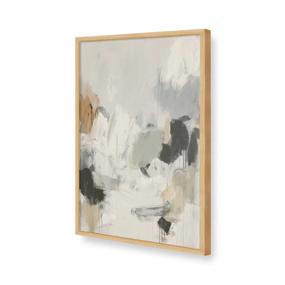 [Color:American Maple], Picture of art in a American Maple frame of the corner