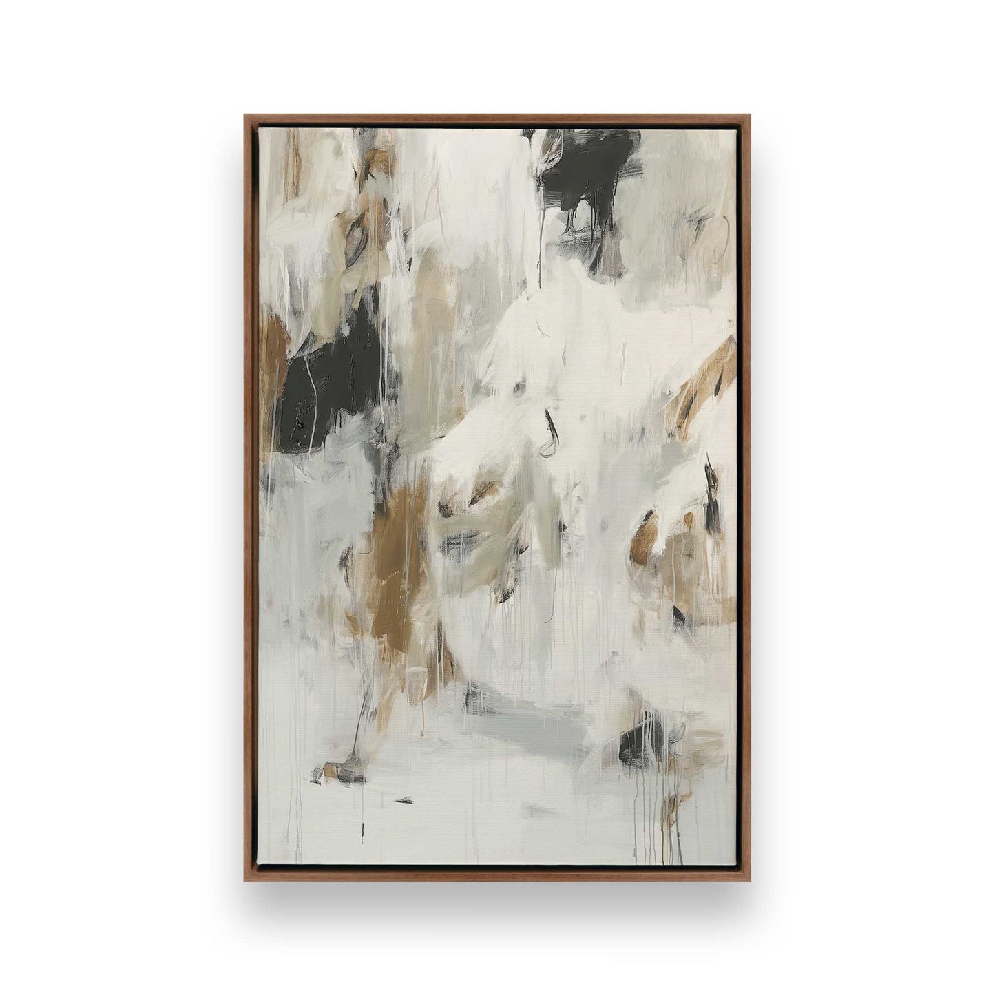 [Color:Walnut], Picture of art in a Walnut frame