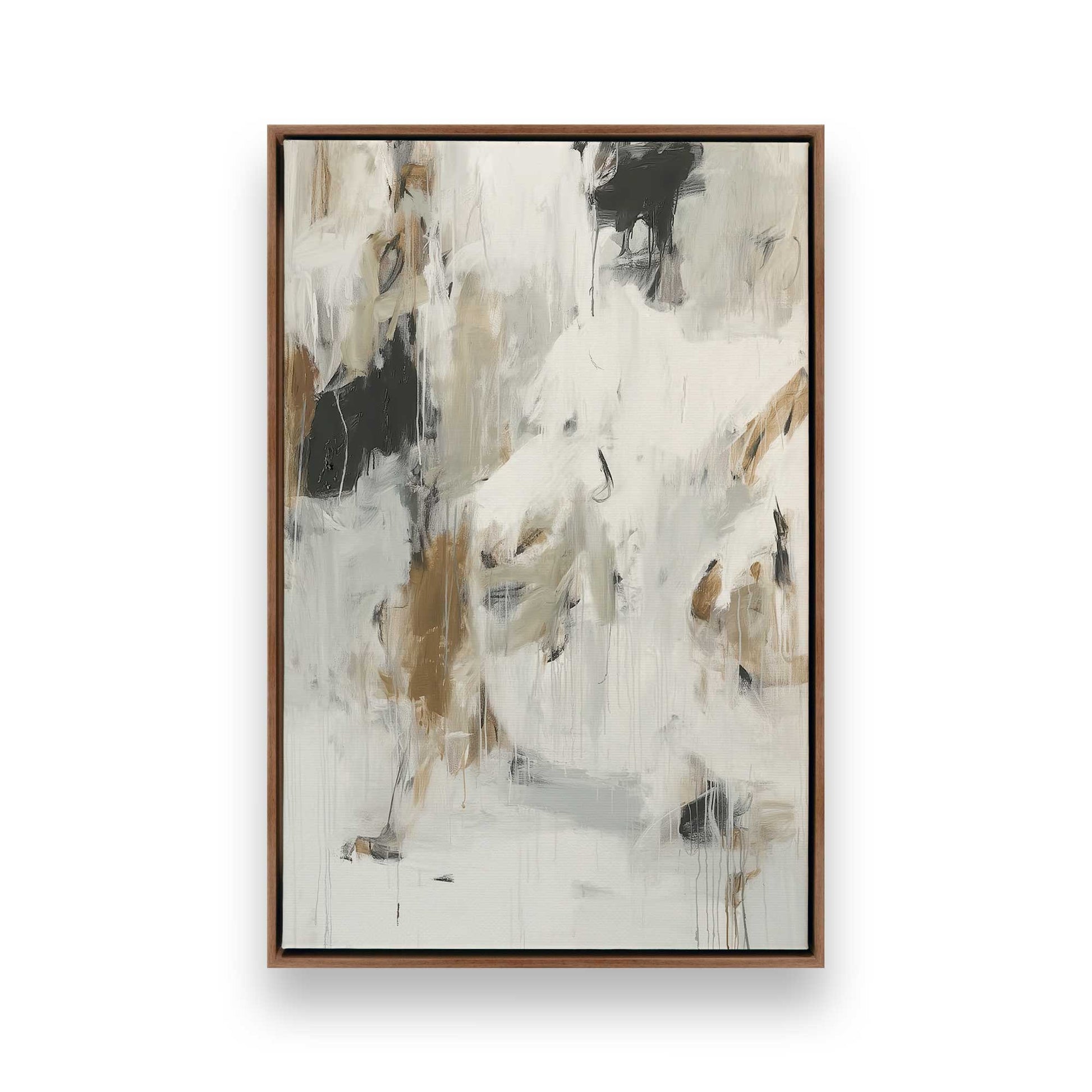 [Color:Walnut], Picture of art in a Walnut frame