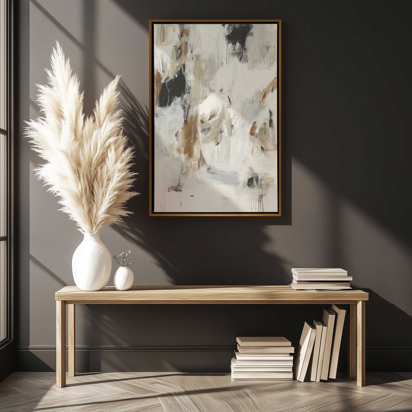 Picture of art in a room